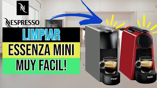 ✅☕Nespresso ESSENZA MINI LIMPIEZA☕✅ Español [upl. by Ylrac]