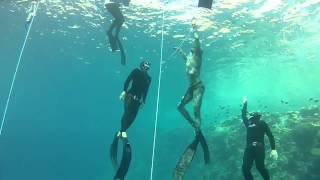 Ahmed  Freedive Saudi Arabia National record 50m [upl. by Kaye887]