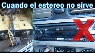 Que hacer cuando el Estereo no enciende todo funciona menos el estereo [upl. by Isewk321]