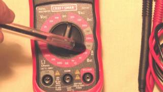 How to use a Multimeter for beginners  KK4WW [upl. by Barrus]