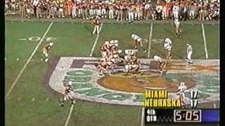 Huskers 1995 Orange Bowl [upl. by Sackman]