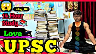 A Day In UPSC Aspirants 📚  12 Hour Study With Job And Fitness  Best Video upsc [upl. by Obe]