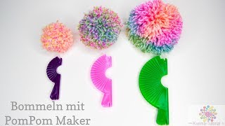 Super einfache Bommeln machen  PomPom Maker [upl. by Teddman700]