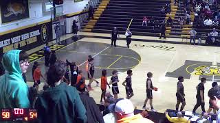 Joliet West High School vs Minooka High School Mens Varsity Basketball [upl. by Hurless]