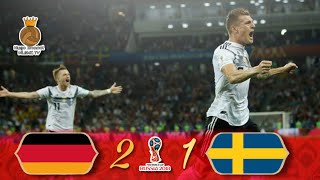 Alemania 21 Suecia  Mundial Rusia 2018  Resumen y Crónica HD TV Azteca 1080p [upl. by Aierbma]