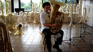 Duan FuHsuan at Miraphone [upl. by Demy]