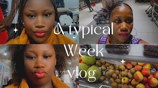 Vlog A typical week in the life Hair care day making smoothies 🍹Grocery shoppingsNazom’s diary [upl. by Acirahs]