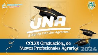 Graduación de profesionales UNA 2024 [upl. by Eirrot207]