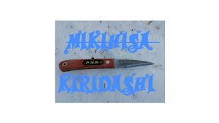 Mikihisa folding Kiridashi knife [upl. by Ettegroeg28]