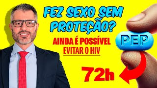 PEP Profilaxia PósExposição ao HIV [upl. by Neelahs628]