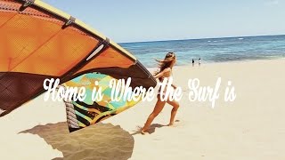 Moona Whyte kitesurfing  Home is where the surf is [upl. by Couhp806]