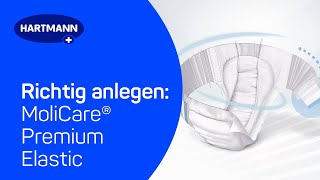 MoliCare® Premium Elastic im Liegen und im Stehen richtig anlegen [upl. by Elac366]