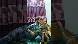 একা পাখি।। 🎧🎵🎸 শিরোনামহীন ytshorts song shortvideo akapakhi guitarcover [upl. by Ahsiekel]