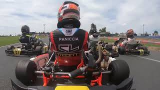 2023 Cup Karts Canada Goodwood Senior Light Saturday Heat 1 [upl. by Favata]