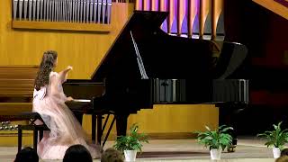 F Liszt Hungarian Rhapsody no 11  MARTINA MEOLA  11 anni [upl. by Onurb242]