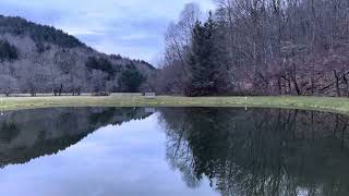 Take a 30 Second Vacation with Lois at Beaverkill Valley Inn Pond [upl. by Noyahs501]