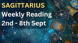 🏹 Sagittarius Weekly Tarot Reading  2nd  8th September 2024 🏹 [upl. by Niklaus]