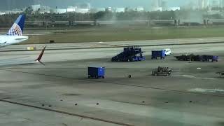 Tornado at Ft Lauderdale Airport Florida [upl. by Yarod]