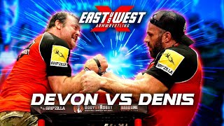 Devon Larratt vs Denis Cyplenkov  East vs West X World Title Match [upl. by Nissie549]