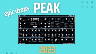 Peak Novation  in 2023 all in one synthesizer pure techno [upl. by Milde63]