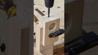 Awesome Drill Hole for woodworking Joints [upl. by Deehahs579]