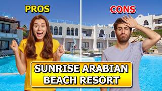 This hotel is WORTH EVERY DOLLAR SUNRISE ARABIAN BEACH RESORT Review [upl. by Vivyan]