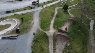 My friends hitting small jumps at the bike park [upl. by Walter]