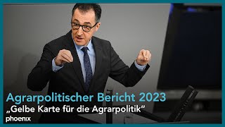 Agrarpolitischer Bericht der Bundesregierung 2023 am 180124 [upl. by Ettenej]