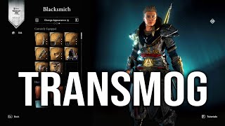 Assassins Creed Valhalla TRANSMOG  New to AC Valhalla  Visual Customization System Patch 120 [upl. by Ysiad]