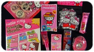 ✪ HELLO KITTY  CANDY Toys ✪ Mega Unboxing [upl. by Micheil]