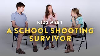 Kids Meet a School Shooting Survivor  Kids Meet  HiHo Kids [upl. by Diaz766]