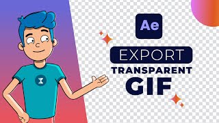 Export Transparent GIFs in After Effects 2024  Easy Tutorial [upl. by Allebasi452]