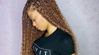 Celebrity Knotless Braids Hairstyles For 2024 [upl. by Ellenwad]