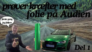 prøver kræfter med folie Del 1 [upl. by Ariana]