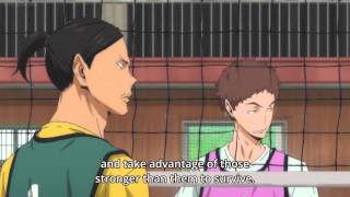 Haikyuu Nekoma Coach speech scene [upl. by Eblehs75]