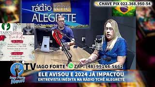 TUD0 F0I EXP0ST0 Entrevista Cigano Iago na Rádio Tchê Alegrete [upl. by Alathia491]