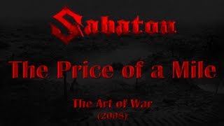 Sabaton  The Price of a Mile Lyrics English amp Deutsch [upl. by Repip708]