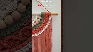 👆 TUTORIAL ✅DIY TAPIZ de MACRAME paso a paso  DIY Macrame Wall Hanging Step by Step Tutorial [upl. by Averir]