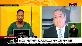 SA power utility Eskom proposes changes to tariff structure [upl. by Hayse708]