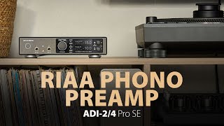 ADI24 Pro SE Digital Phono Preamp RIAA Mode Explained [upl. by Birck]