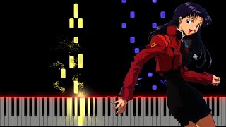 ミサト（新世紀エヴァンゲリオン） Misatos theme Neon Genesis Evangelion  Piano Cover [upl. by Dibb]