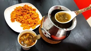 Valaithandu soup road side style வாழைத்தண்டு சூப் [upl. by Frost]