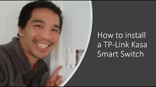 How to install a TpLink Kasa Smart Dimmer Switch [upl. by Zaneski]