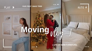 SLOWLY MOVING IN OUR STUFF IKEA HAUL amp ADDING IN THE FINISHING TOUCHES MOVING VLOG 1 [upl. by Kina]