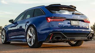 2021 AUDI RS6 AVANT TRIBUTE EDITION 1of25 722HP MTM  NOGARO BLUE  Stunning spec amp awesome sound [upl. by Emoreg]