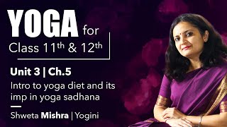 Unit 3  Chapter 5  Introduction to Yoga Diet and its Relevance and Importance in Yoga Sadhana [upl. by Berghoff]