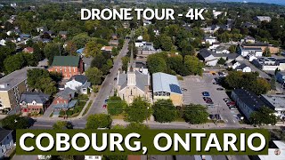 Cobourg Ontario from Above 🚁 Stunning 4K Drone Tour 🌟 [upl. by Arras]