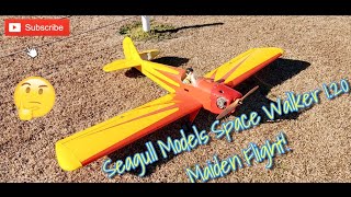 Seagull Models Spacewalker II 120 ARF [upl. by Odrude]