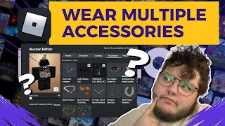 How to Equip Multiple Accessories on Roblox [upl. by Hilten]