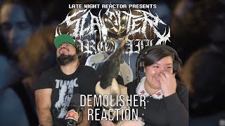 Slaughter To Prevail  DEMOLISHER  REACTION [upl. by Aidnac]